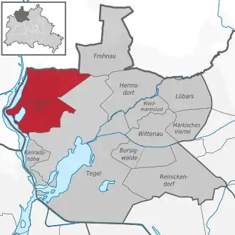 Расположение района в округеРайниккендорф