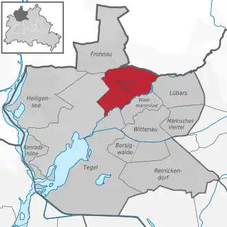 Расположение района в округеРайниккендорф