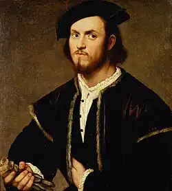 Портрет молодого человека в берете и перчатках. Ок. 1520. Музей истории искусств, Вена