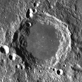 Снимок зонда Lunar Reconnaissance Orbiter.