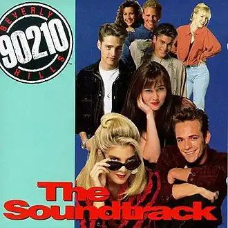 Обложка альбома различных исполнителей «Beverly Hills 90210: The Soundtrack» (1992)