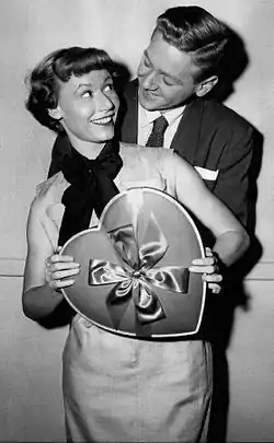 С Томом Питерсом в 1954 году