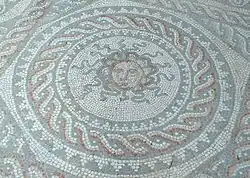 2х27 ТГ, римская мозаика. Музей Bignor Roman Villa