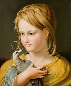 Портрет Эрнестины Тишбейн. Ок. 1810. Холст, масло. Германский Национальный музей, Нюрнберг