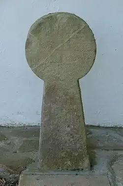 Баскская дискообразная стела