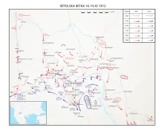 Схема сражения