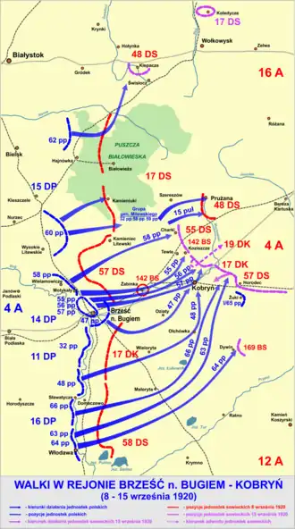 Карта сражения