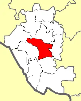 Бижбулякский сельсовет на карте