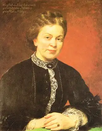Портрет кисти Карла фон Блааса. 1873