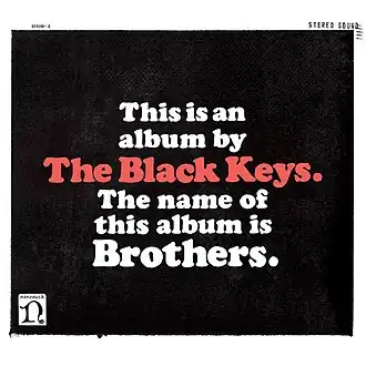 Обложка альбома The Black Keys «Brothers» (2010)