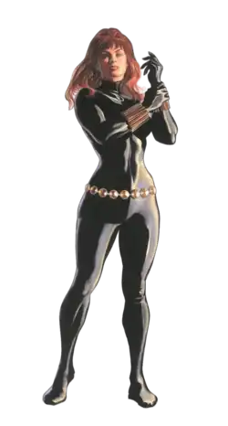 Чёрная вдова на варианте обложки комикса Black Widow (Vol. 8) #2 (октябрь 2020). Художник — Алекс Росс.