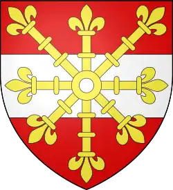 Предполагаемый герб Готфрида Бульонского, как герцога Нижней Лотарингии