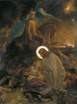 «Кровь и железо» (1916) - на тему Первой мировой войны.