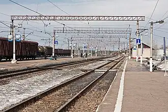 Платформы пассажирские станции Киржач, БМО