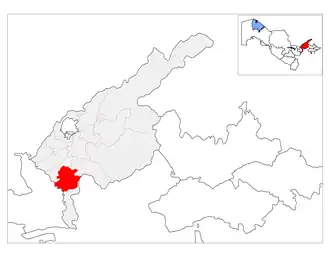 Букинский район на карте