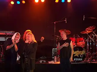 Группа в 2005 году на концерте в Гётеборге, Швеция.