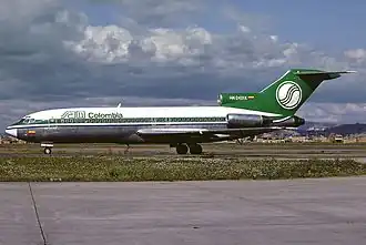 Boeing 727-46 компании SAM Colombia[исп.]
