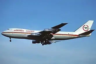 Пострадавший самолёт за 11 лет и 5 месяцев до аварии