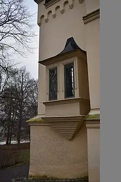 Один из эркеров замка