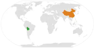 Боливия и Китай