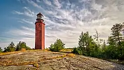 Маяк острова Большой Тютерс