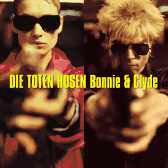 Обложка сингла Die Toten Hosen «Bonnie & Clyde» (1996)