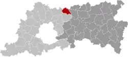 Расположение муниципалитета на карте провинции