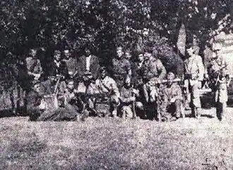 Бойцы 6-й словенской бригады у Мокронога в сентябре 1943