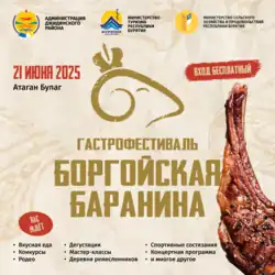 Баннер гастрофестиваля "«Боргойская баранина-2025»