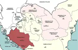 Боснийский пашалык на карте