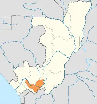 Департаменты Республики Конго