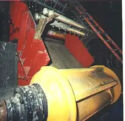 Барабан для механического дробления шлака