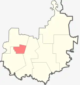 Бокситогорское городское поселение на карте