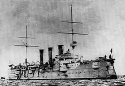 Крейсер «Боярин» в Тулоне