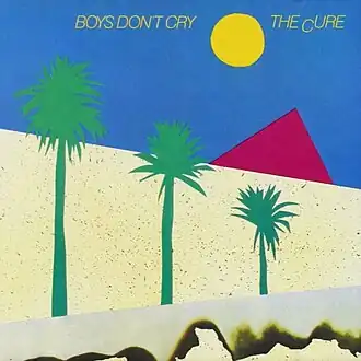 Обложка альбома The Cure «Boys Don’t Cry» (1980)