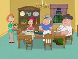 Гриффины разговаривают о Чаке Норрисе