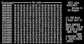 Загрузочный сектор заражённой дискеты