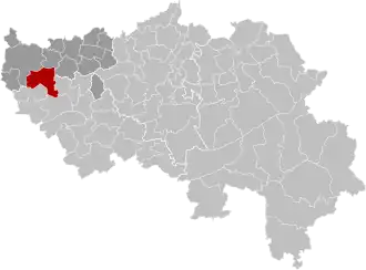 Расположение муниципалитета на карте провинции