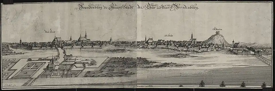 Бранденбург в 1700