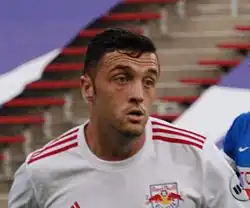 Аллен в составе «Нью-Йорк Ред Буллз II»(2016 год)