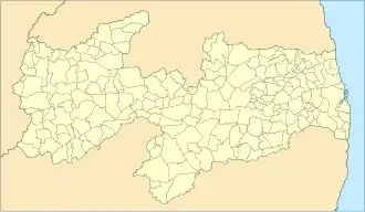 Параиба на карте