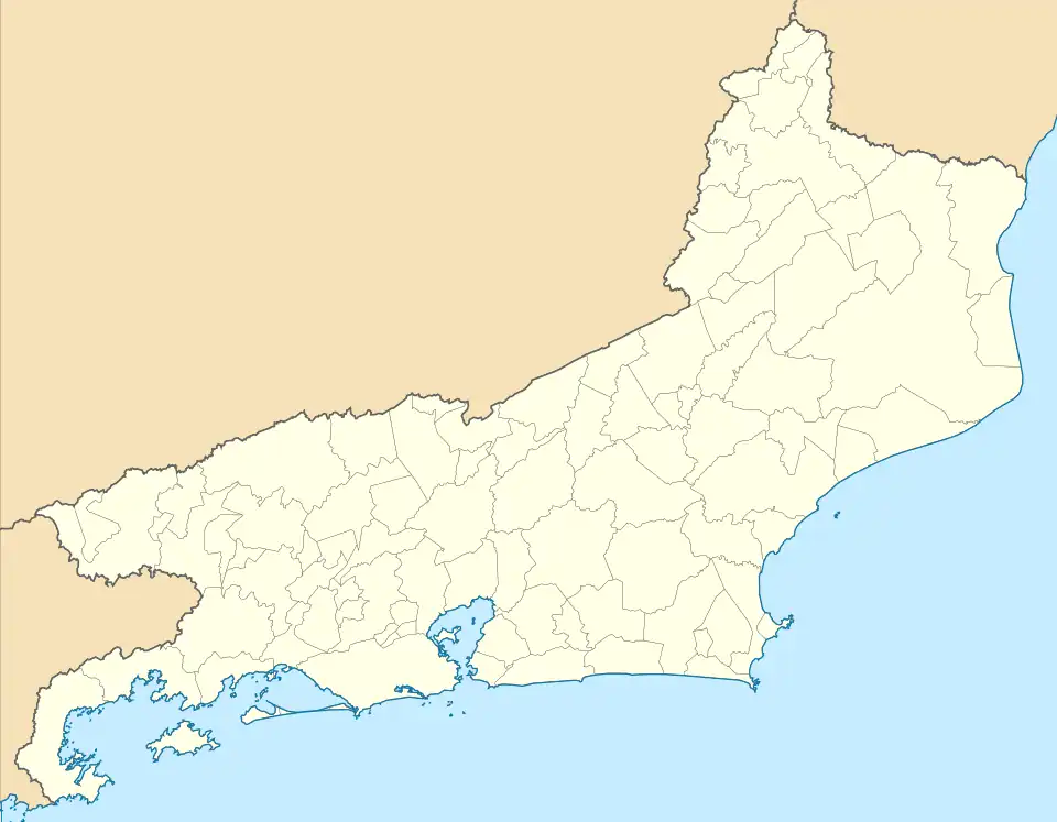 Рио-де-Жанейро на карте