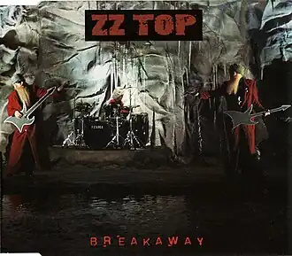Обложка сингла ZZ Top «Breakaway» (1994)
