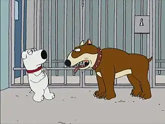 Брайан встречает своего сокамерника