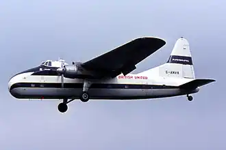 Bristol 170[англ.], по конструкции аналогичный разбившемуся