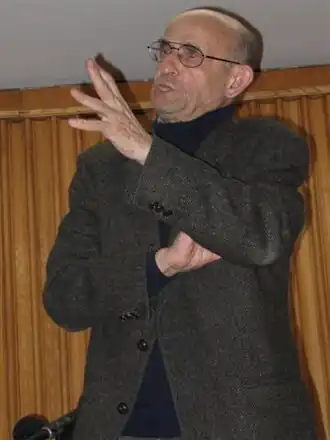 Бронислав Бачко. Варшава, 2005