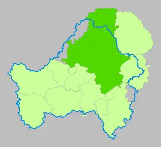 Бежицкий уезд на карте