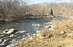 Река Бакханнон в декабре 2005 года