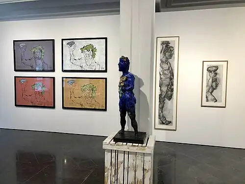 выставочный зал первого этажа 2021 год.