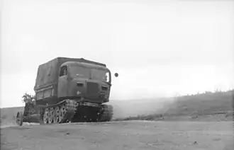 RS0 168-й пд буксирует орудие, июль 1943 года, Курская битва